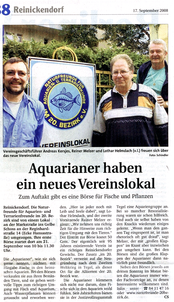Berliner Woche Artikel